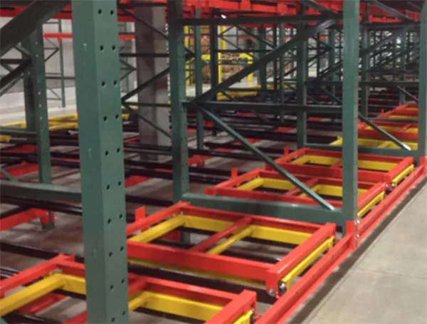 SK3600 Pushback Rack