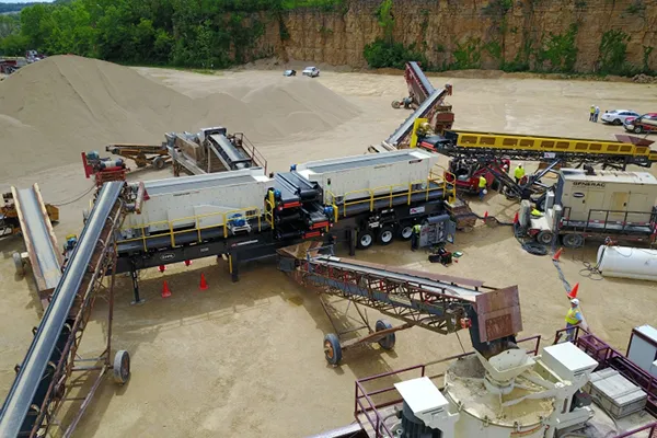 Portable Screening Plants
