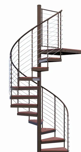 METAL SPIRAL STAIRS