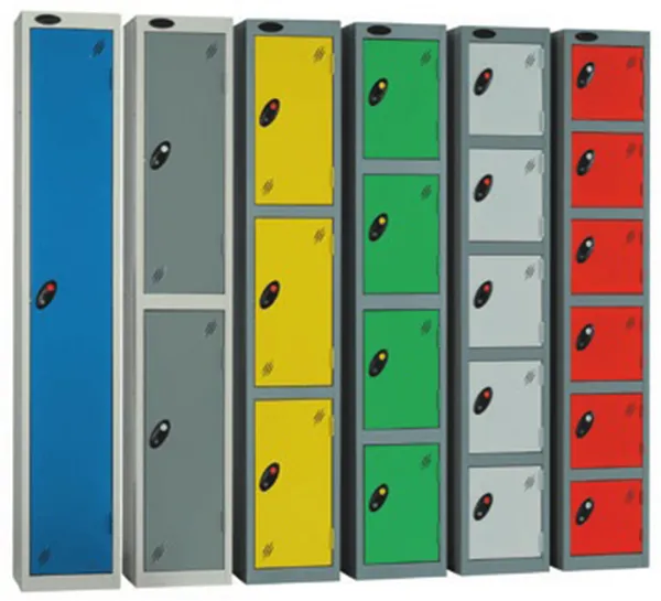 Colour Coded Lockers