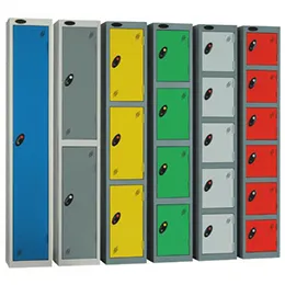 Colour Coded Lockers
