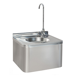 Stainless Steel Drinking Fountain with Bottle Filler