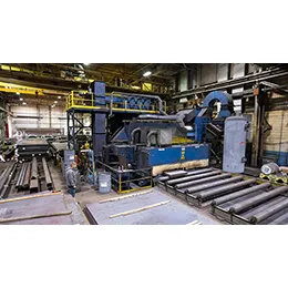 STEEL PLATE SHOT BLASTING MACHINE