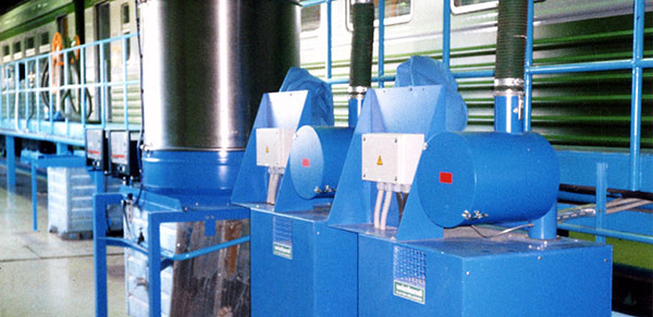 stationary suction system