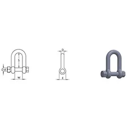 Screw Pin Dee Shackle